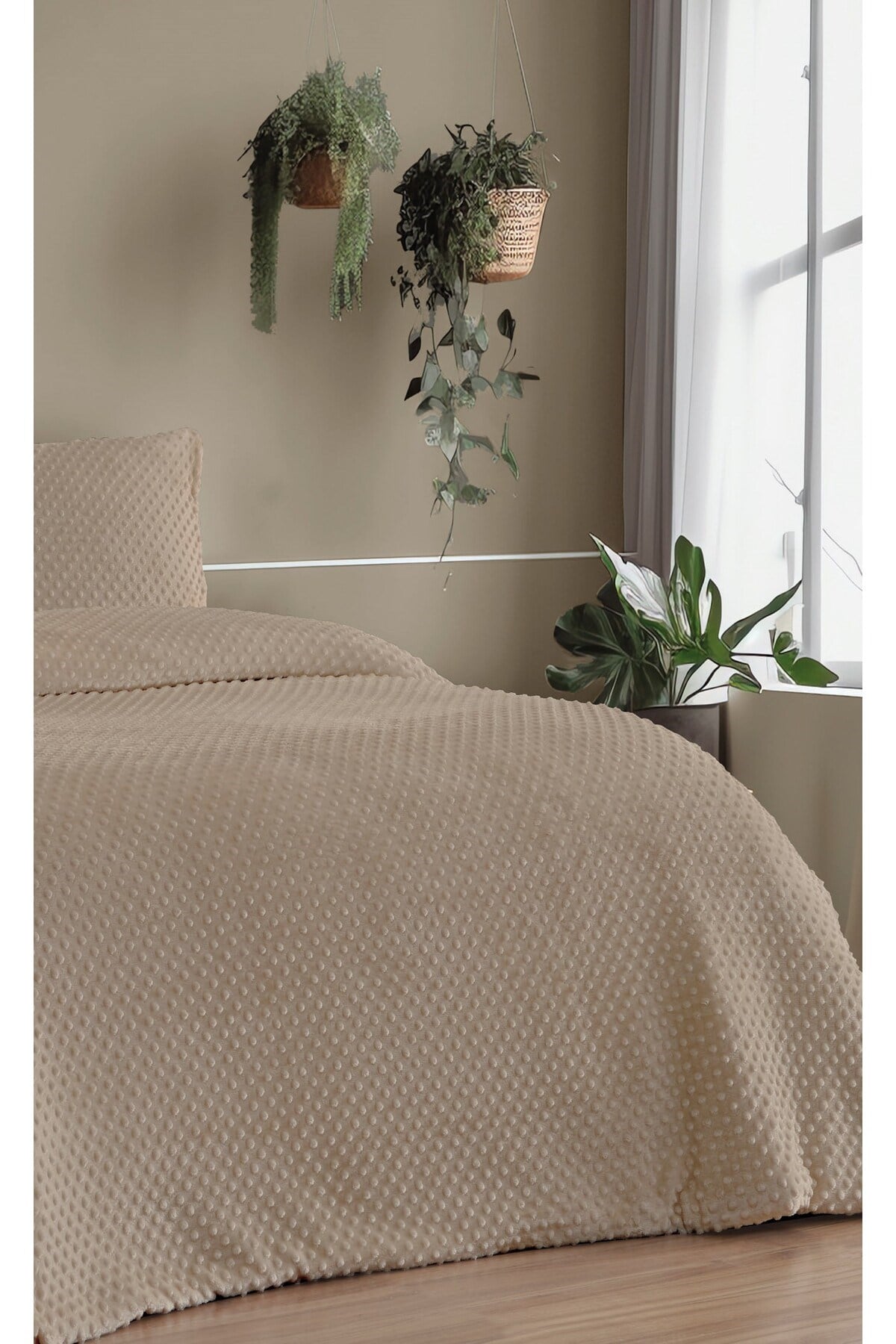 Velora Çift Kişilik Tomurcuk Comforter Yorgan Seti - 3 Parça - 220x240 cm - Orijinal Pvc Çanta