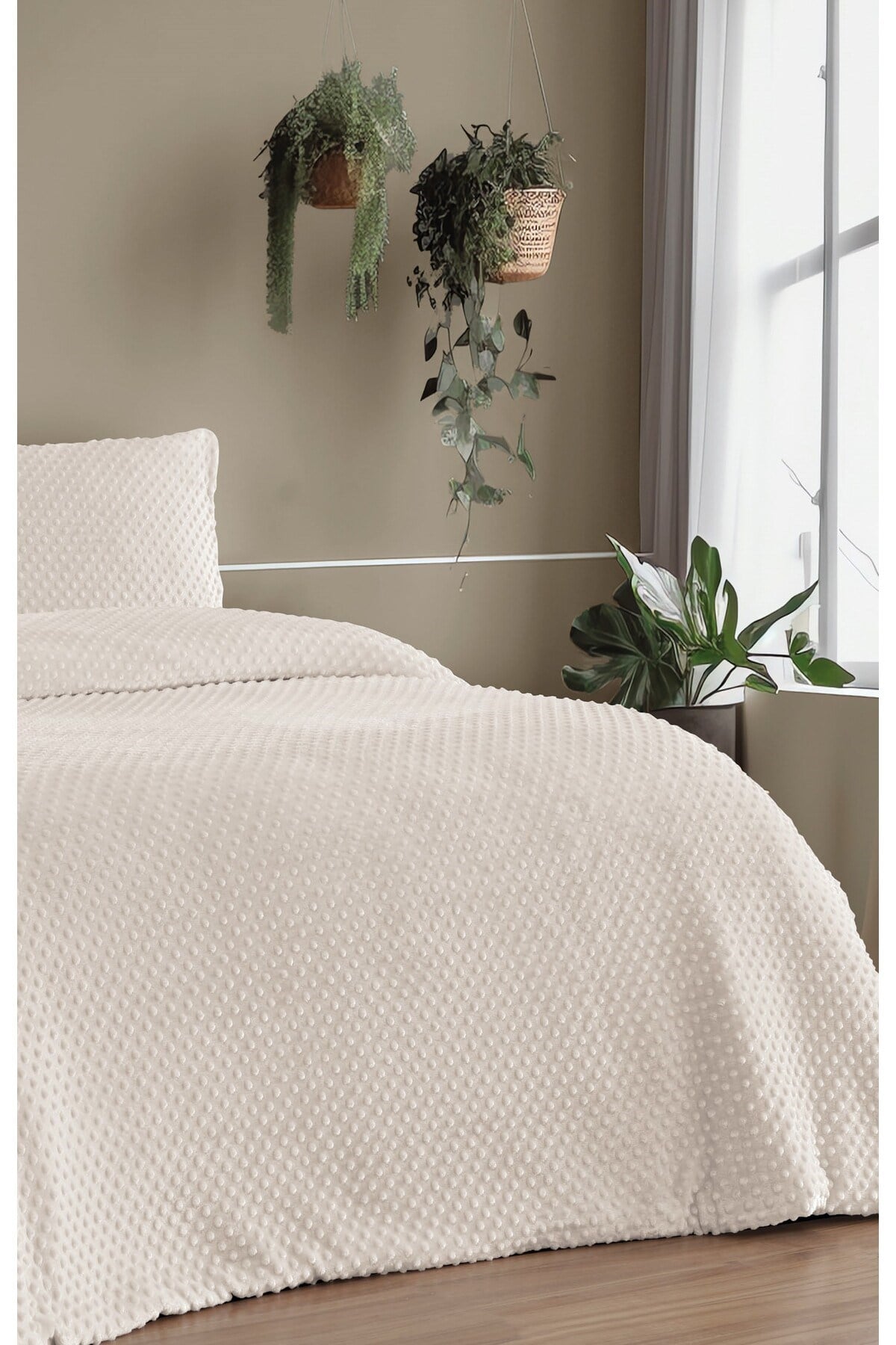 Velora Çift Kişilik Tomurcuk Comforter Yorgan Seti - 3 Parça - 220x240 cm - Orijinal Pvc Çanta