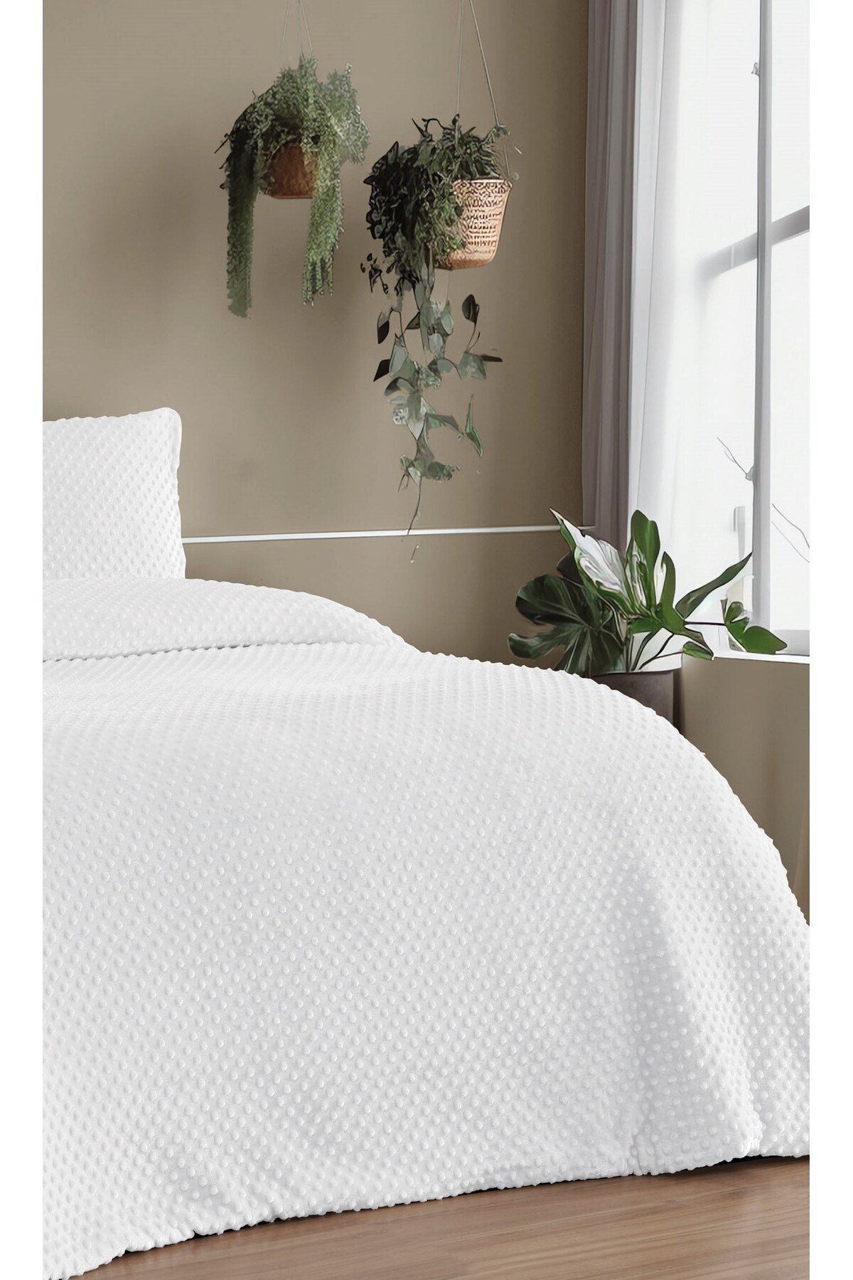Velora Çift Kişilik Tomurcuk Comforter Yorgan Seti - 3 Parça - 220x240 cm - Orijinal Pvc Çanta