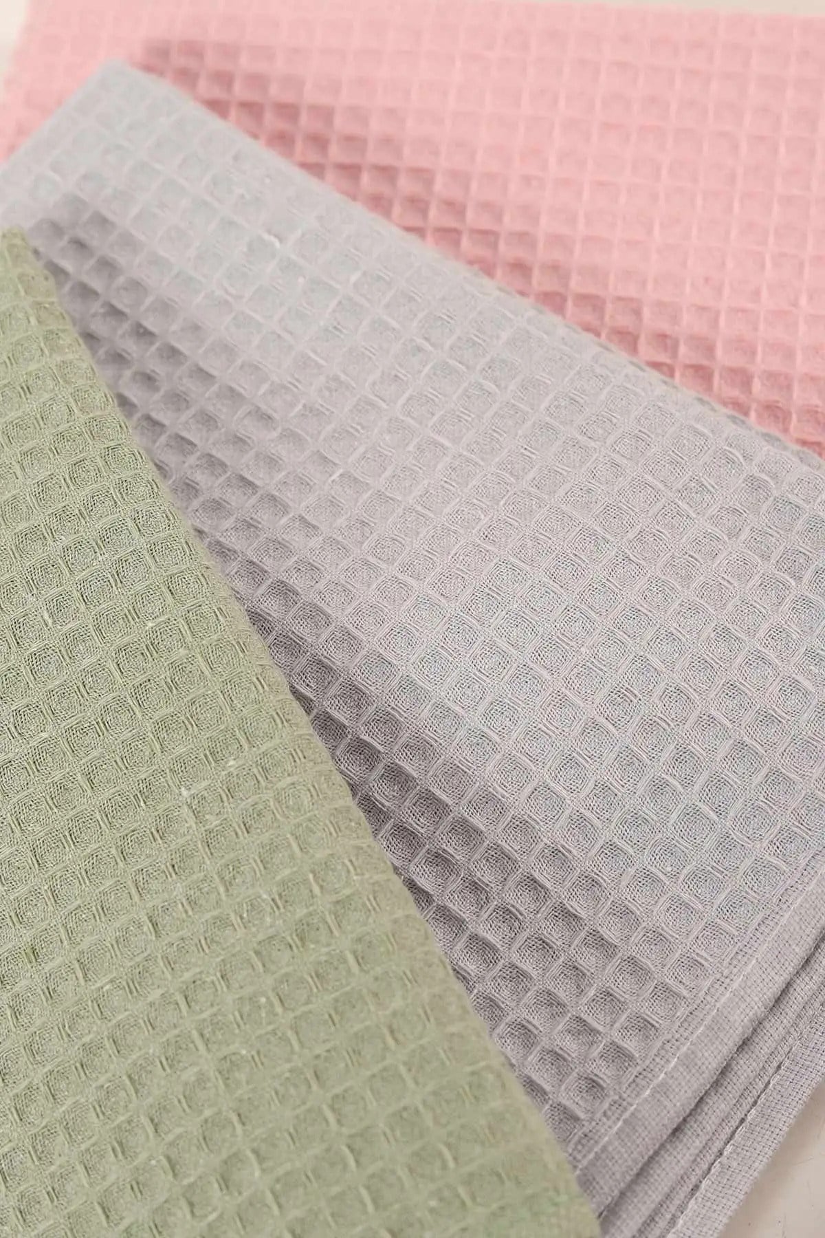 Waffle 6’lı Mutfak Kurulama Bezi 50x70 cm | Üstün Emicilik | Yüksek Kalite | Şık ve Kullanışlı