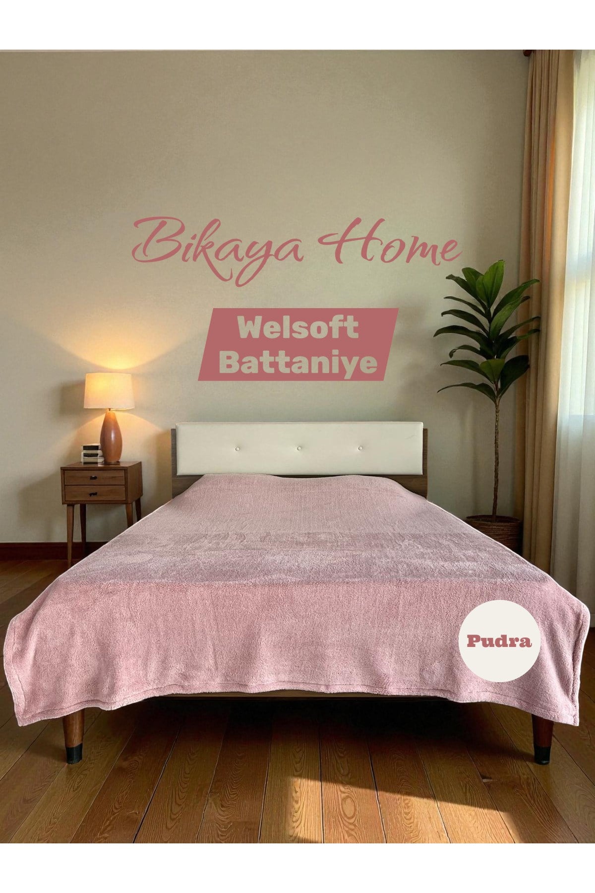 Wellsoft Çift Kişilik 200x220 cm Peluş Battaniye - Yumuşak & Hafif - Pvc Çantalı - 9 Renk