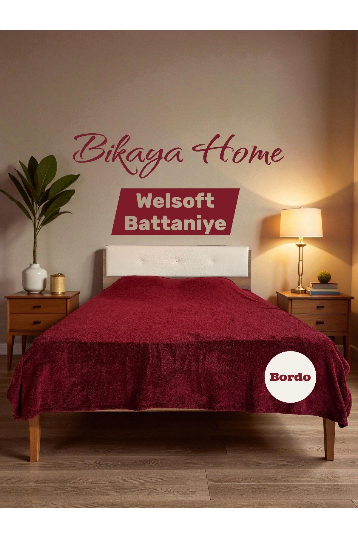 Wellsoft Çift Kişilik 200x220 cm Peluş Battaniye - Yumuşak & Hafif - Pvc Çantalı - 9 Renk