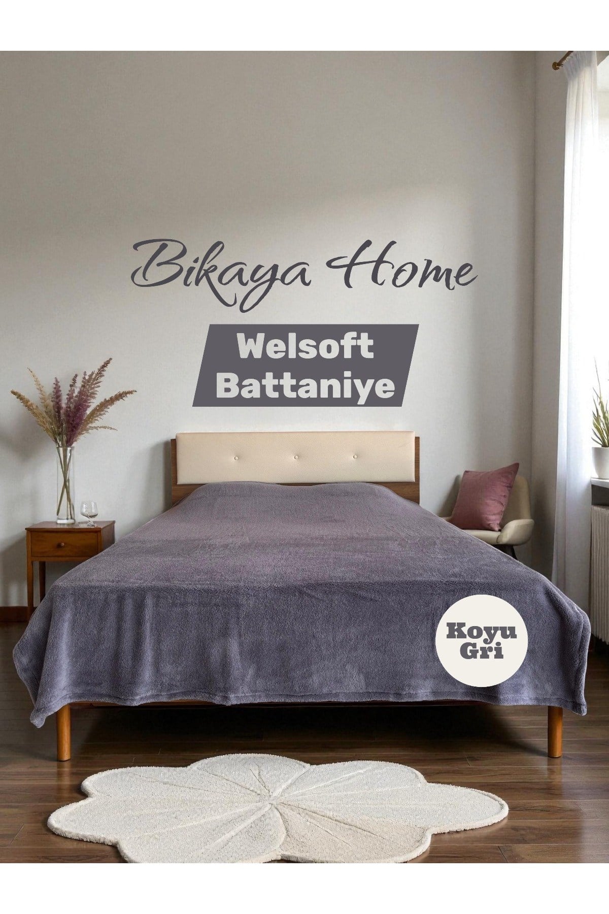 Wellsoft Çift Kişilik 200x220 cm Peluş Battaniye - Yumuşak & Hafif - Pvc Çantalı - 9 Renk