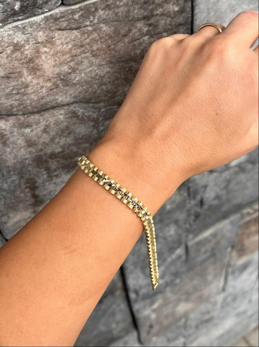 14K Kordon Bileklik