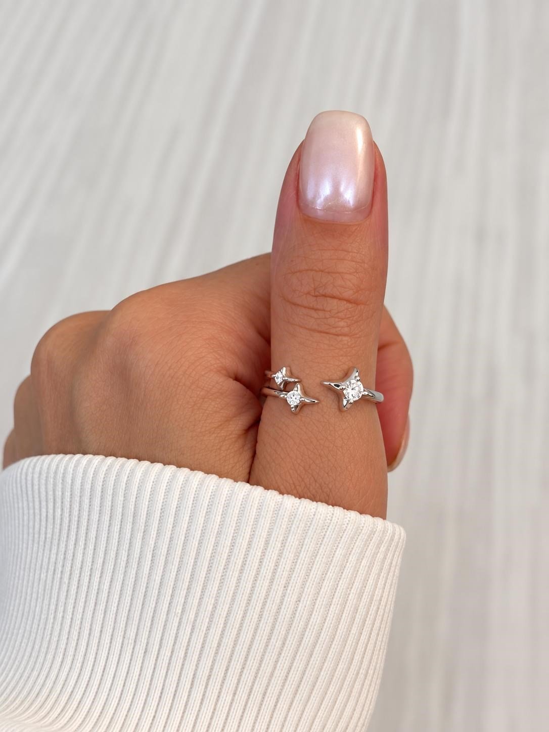 Üç Yıldız Silver Yüzük
