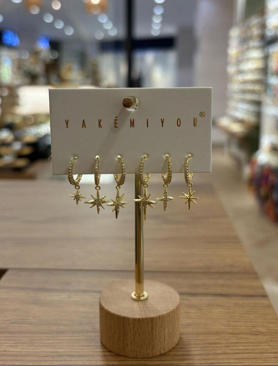 Yakemiyou Kuzey Yıldızları Altılı Küpe