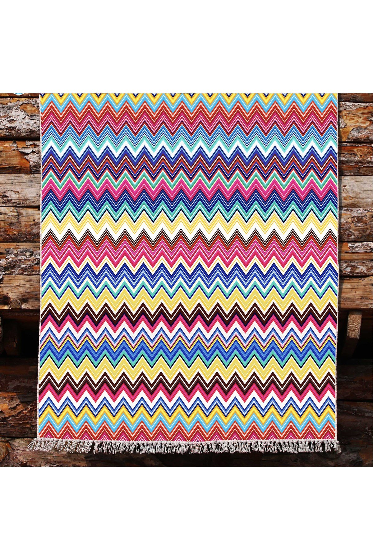 Cotton Kilim 76 Cok renkli Etnik Bohem Stil Pamuk Taban