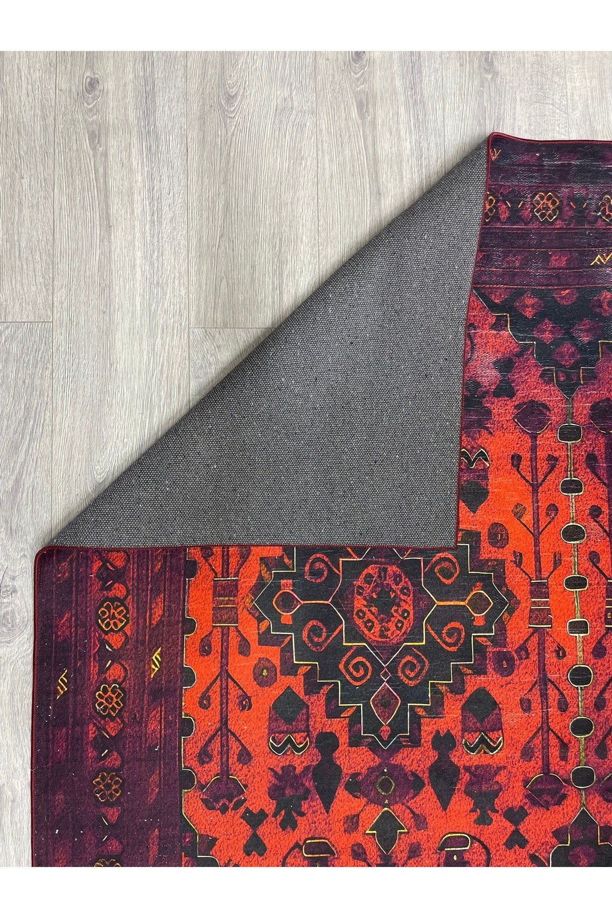 Outlet Dijital Baskılı Oturma Odası, Salon, Antre Hol Pamuk Taban Halı