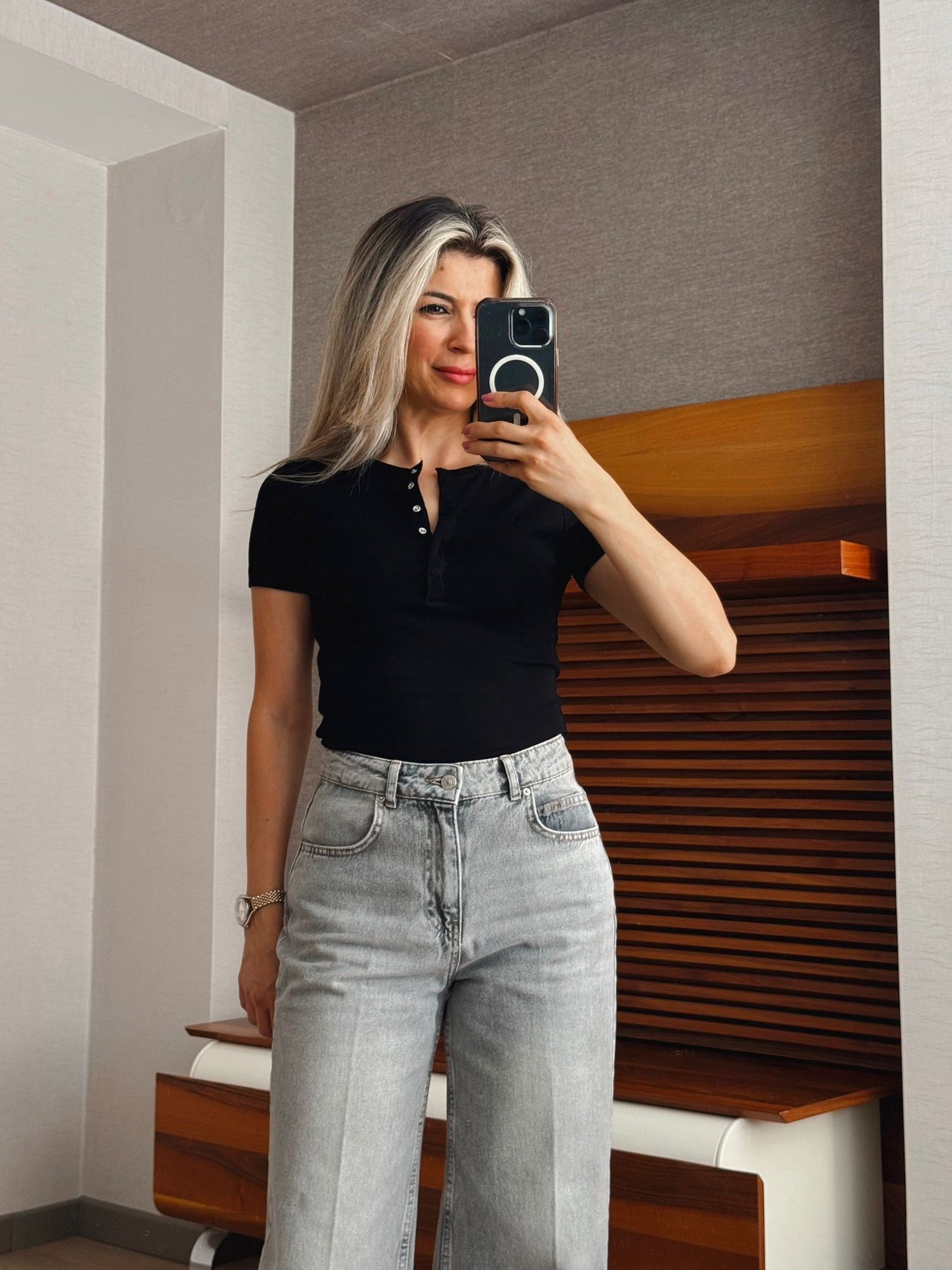 BASİC ÇITÇITLI TOP BLUZ