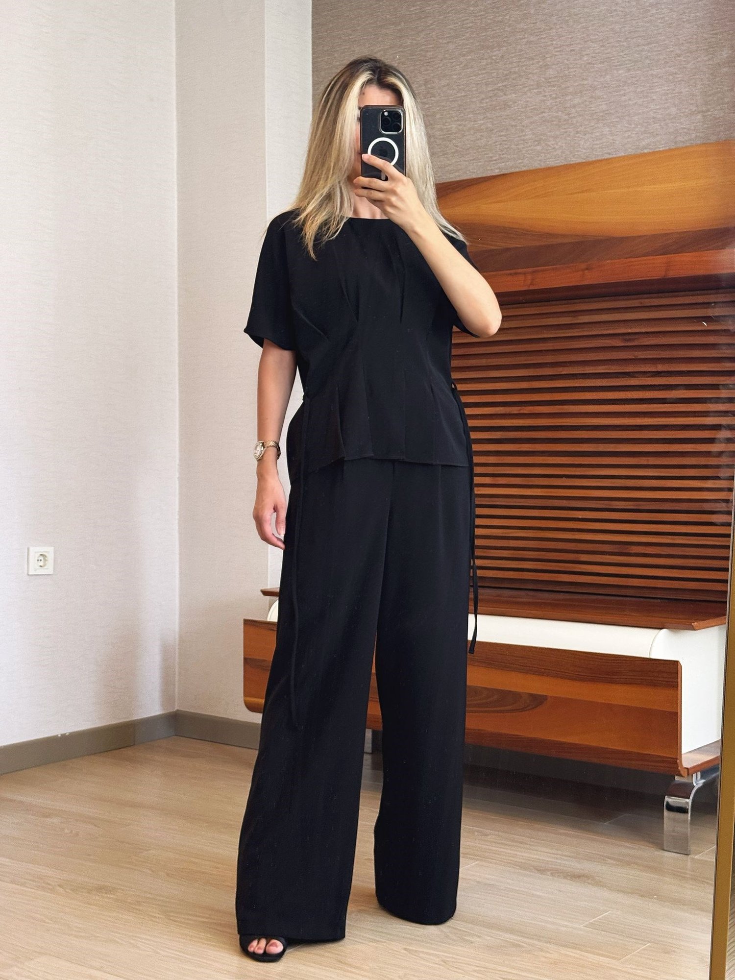 PANTOLON BLUZ İKİLİ TAKIM