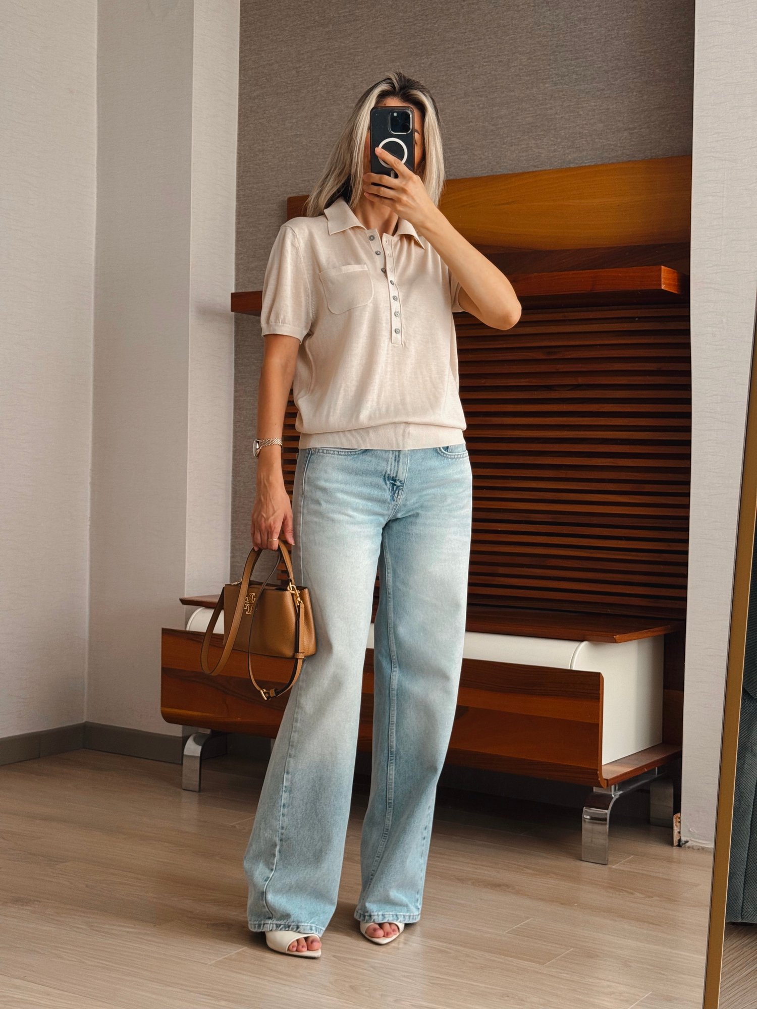 POLO YAKA TRİKO BLUZ