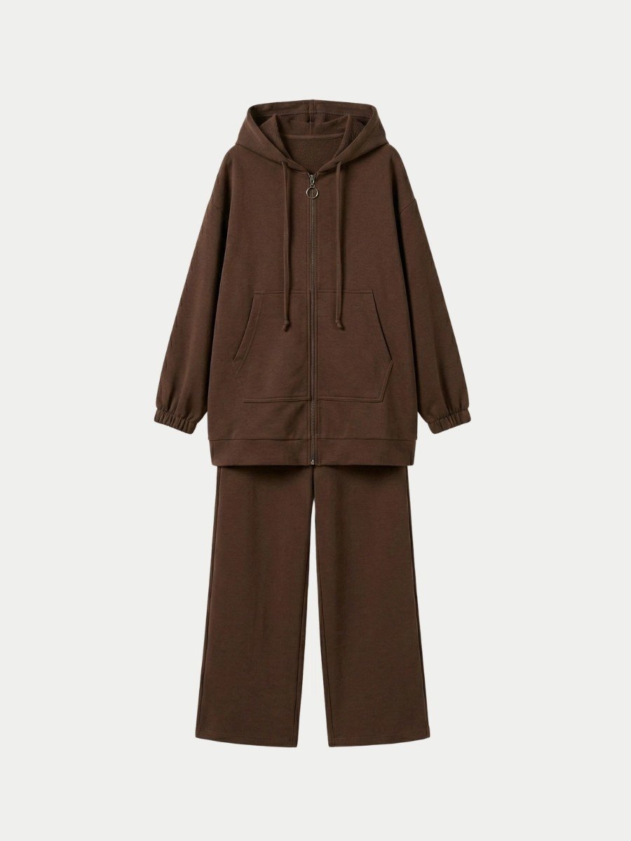 2’Lİ  İKİ İPLİK SWEAT HIRKA TAKIM