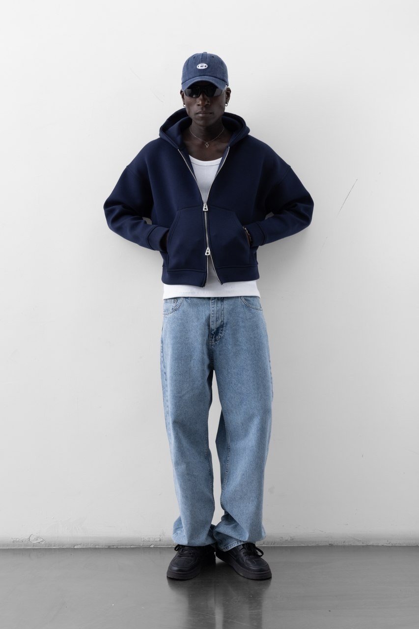 KAPŞONLU FERMUARLI SWEAT