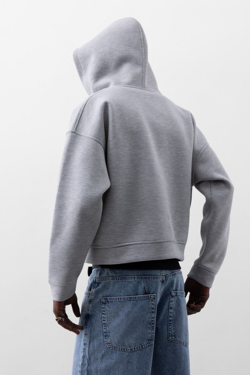 KAPŞONLU FERMUARLI SWEAT