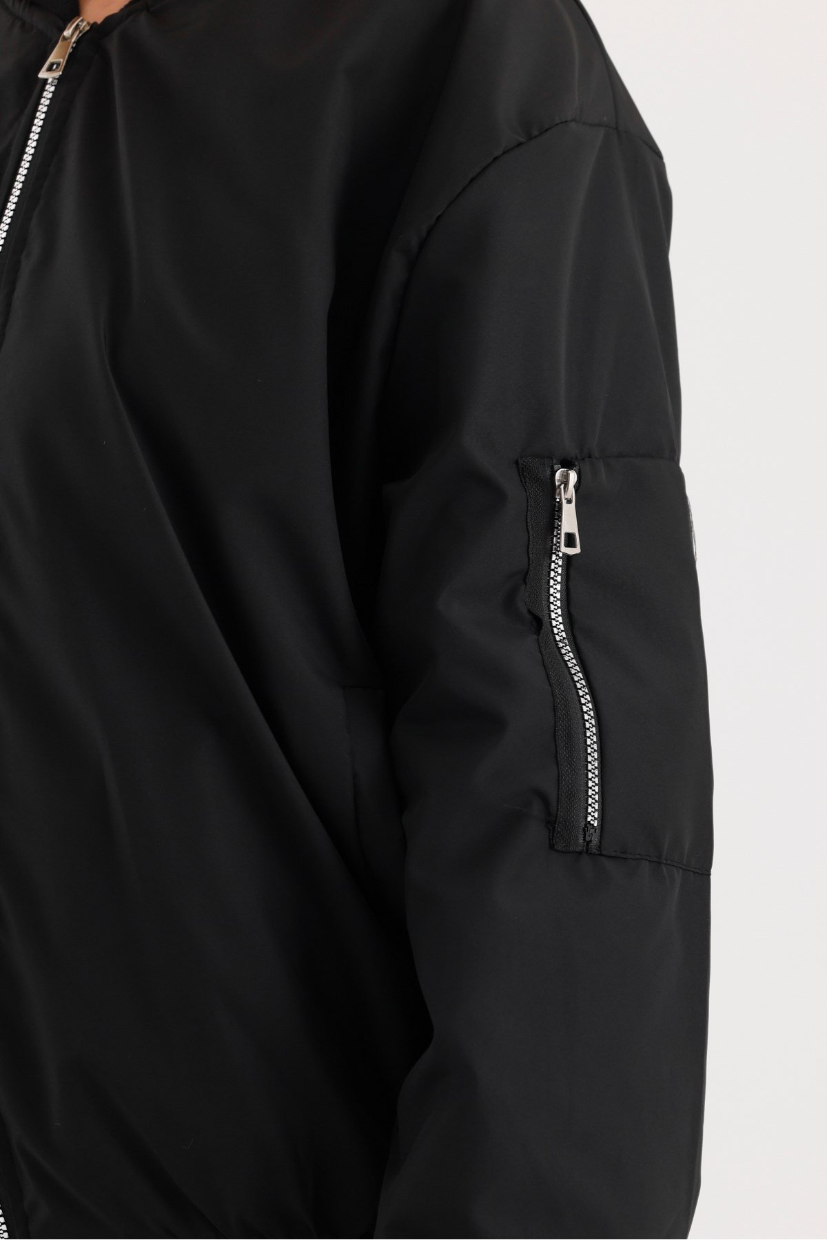 Bomber Ceket - Siyah