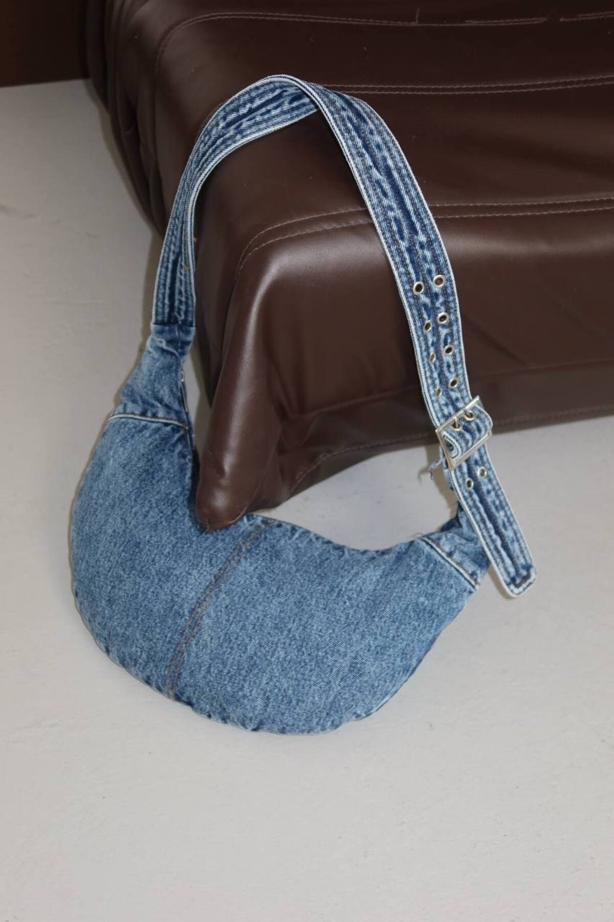 Denim Tasarım Kot Çanta