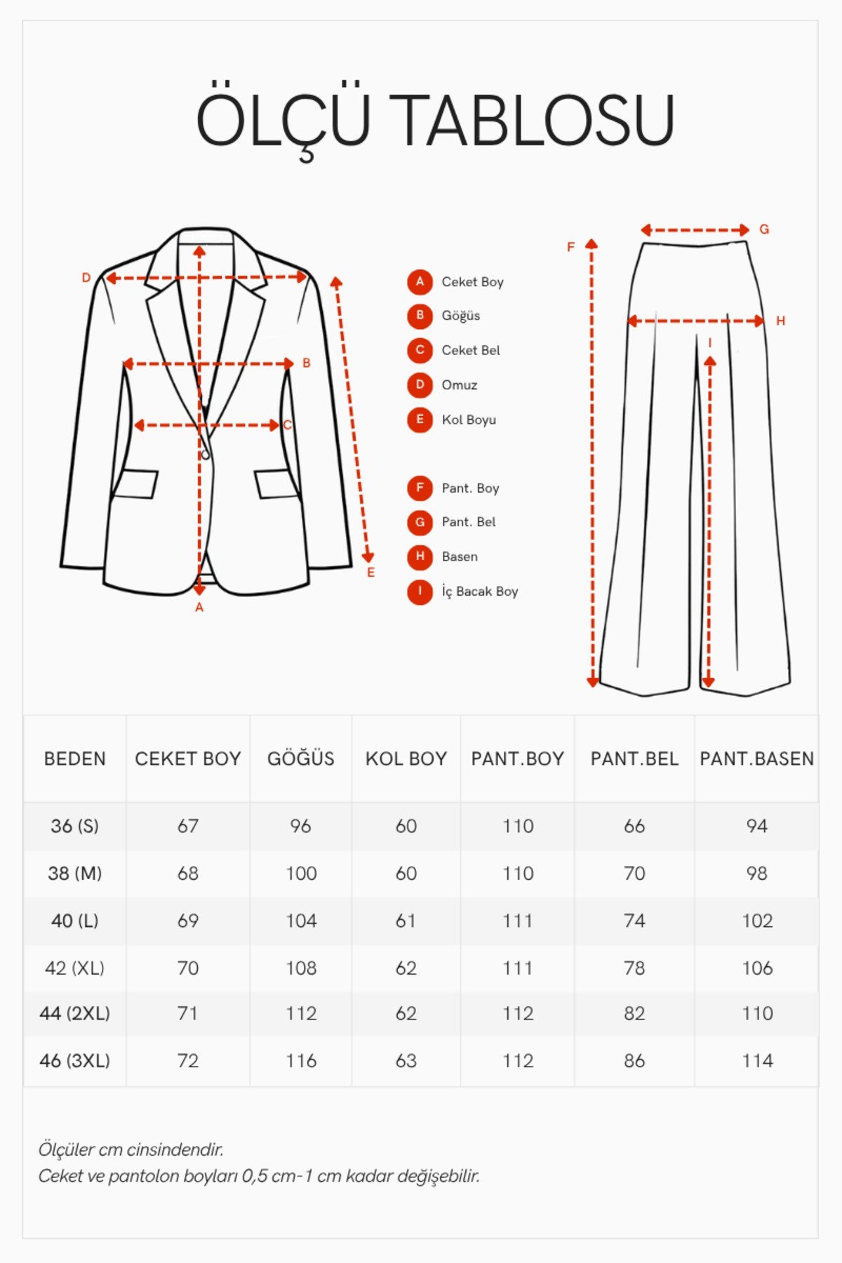 Kadın İkili Kuşaklı Blazer Ceket ve Pantolon Takım Kahverengi