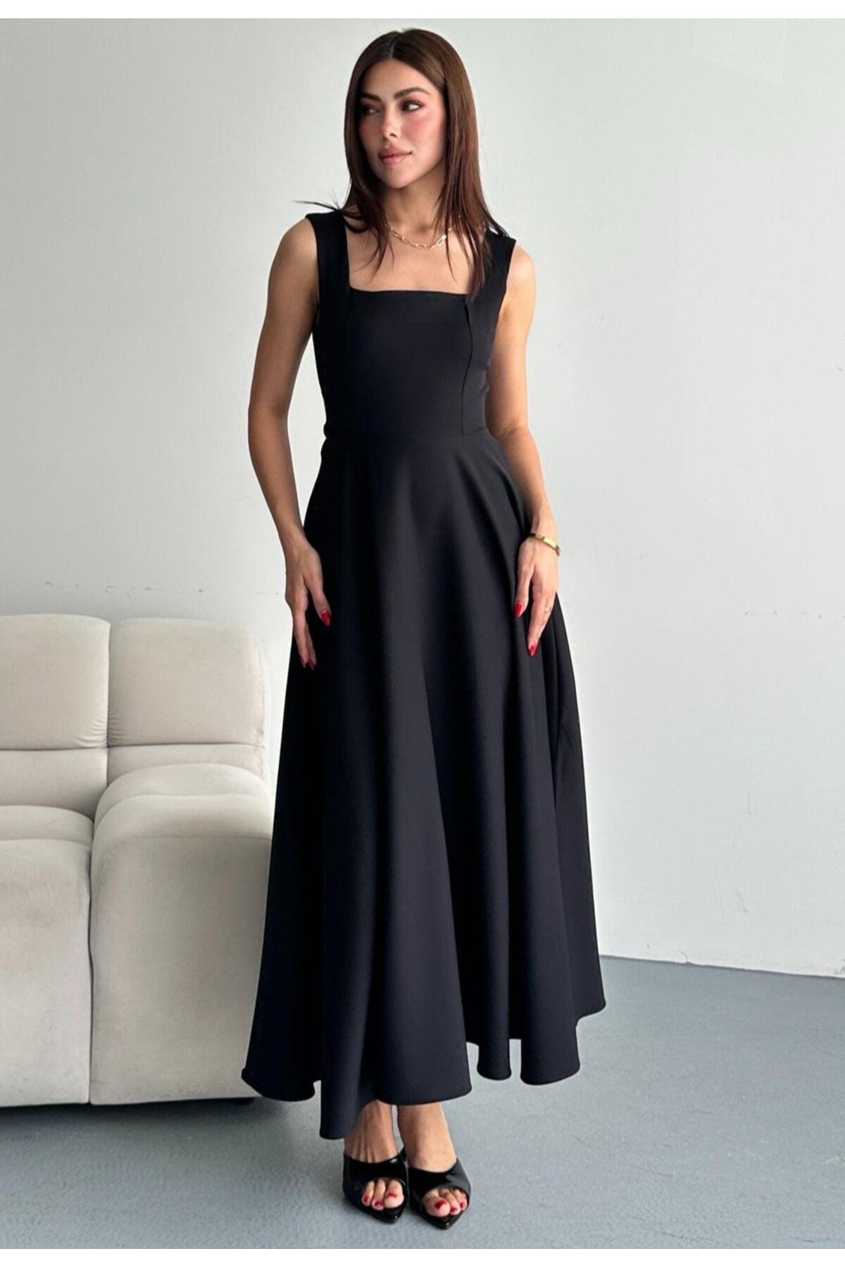 Kadın New Season Viral Premium Maxi Elbise