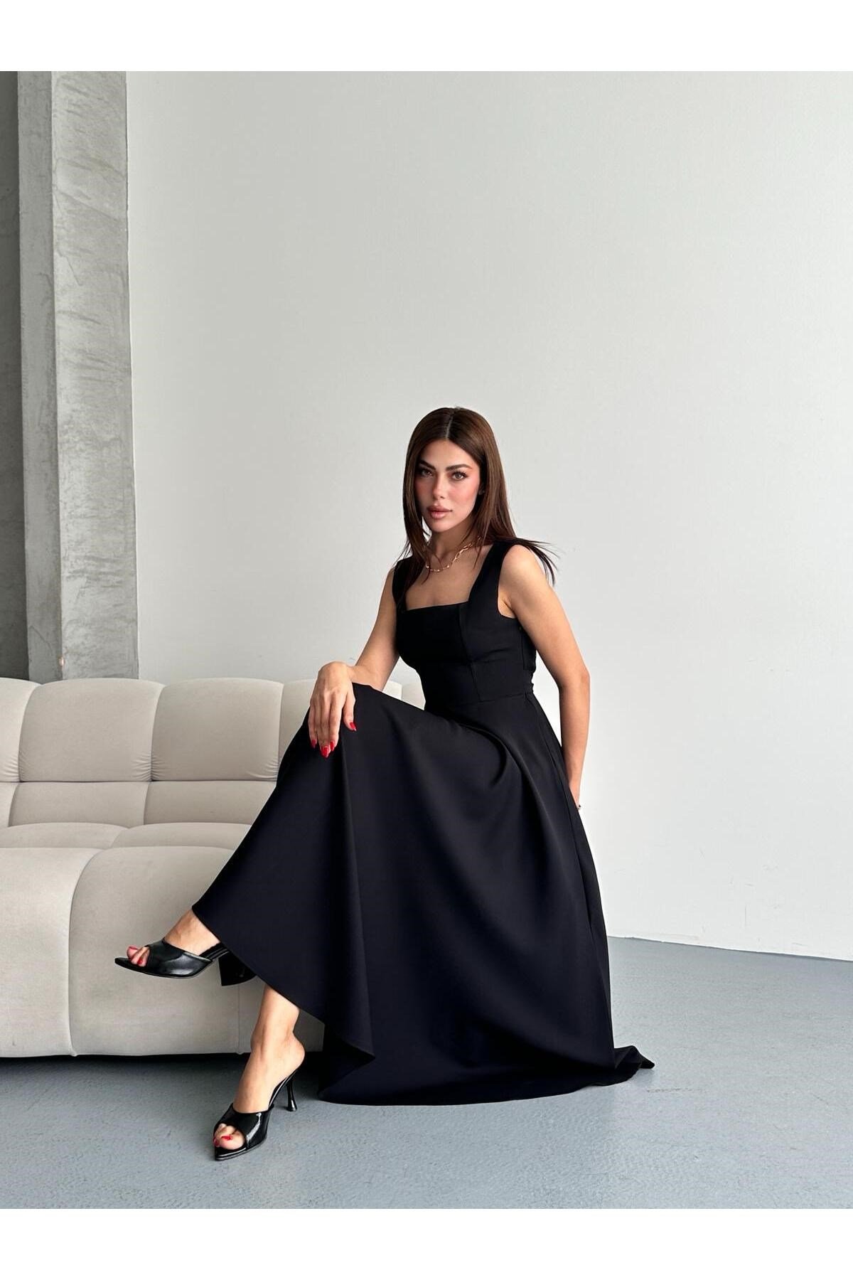 Kadın New Season Viral Premium Maxi Elbise
