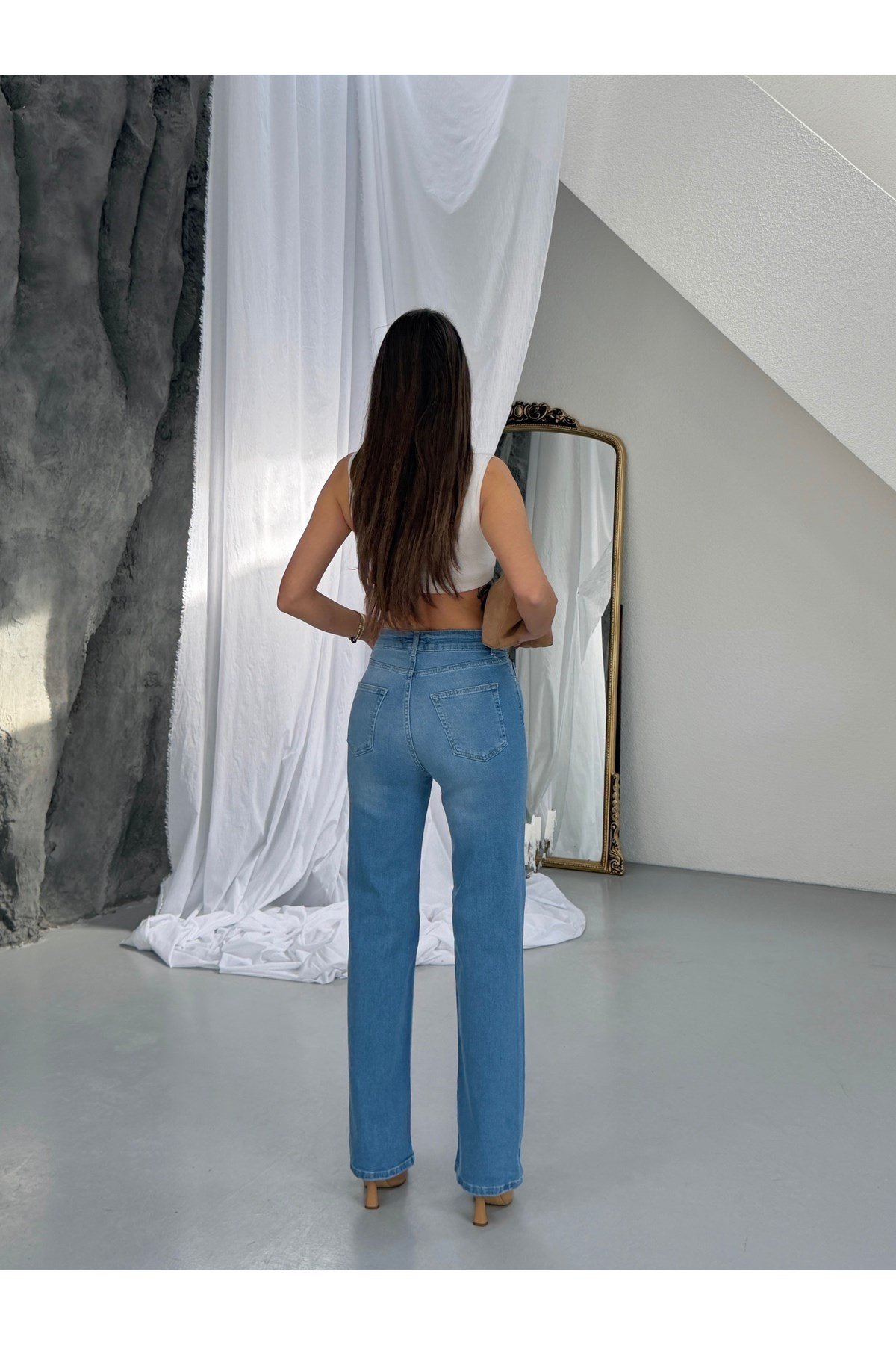 Kadın Yeni Sezon Jean Kot Pantolon