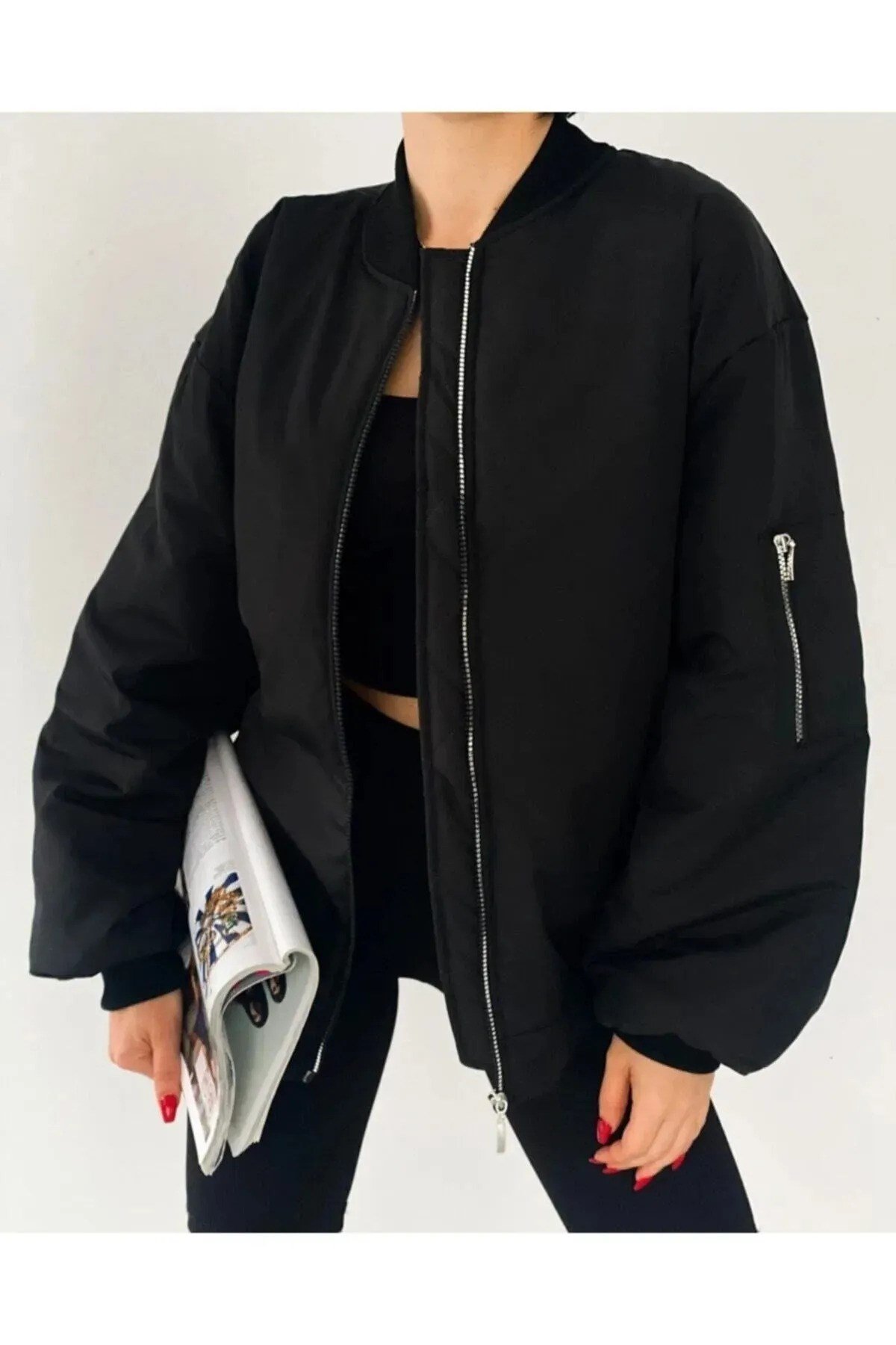 Unisex Bomber  Ceket 02