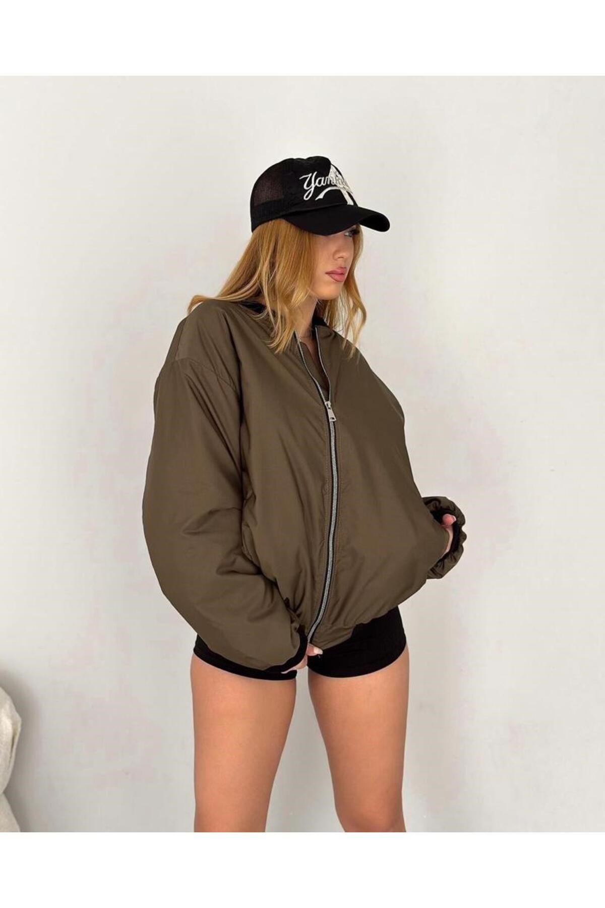 Unisex bomber ceket yelek mont