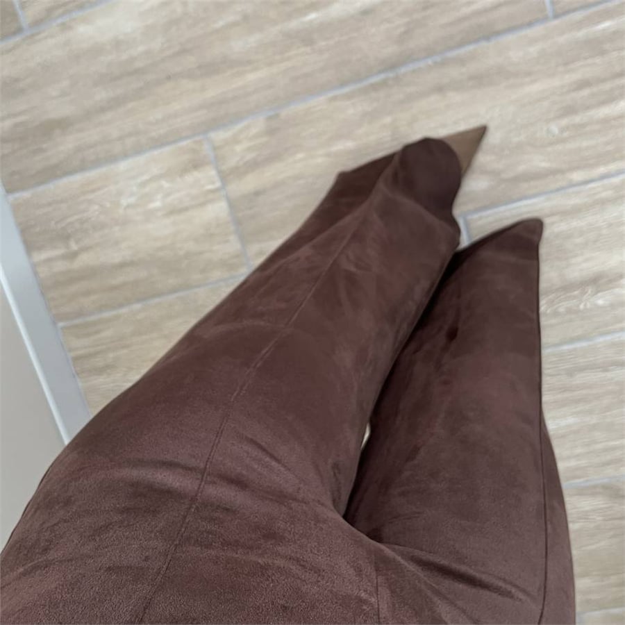 Kahve Süet Pantolon