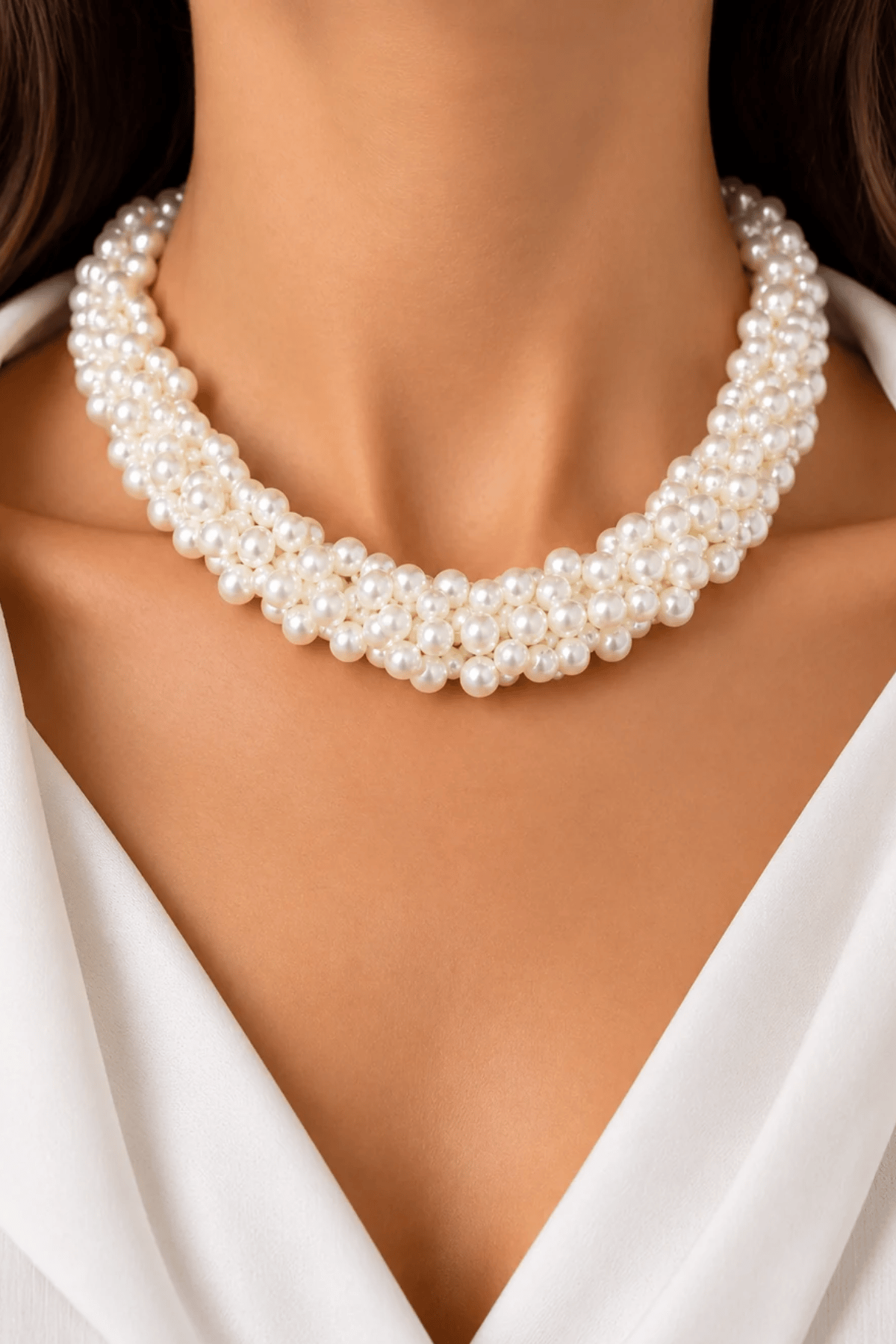 Pearl Balls Detailed Necklace
