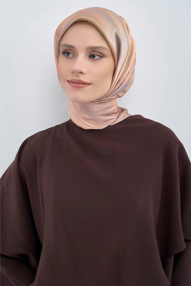 Armine İpek Eşarp 2026 Yaz 9513-81 Çok Renkli