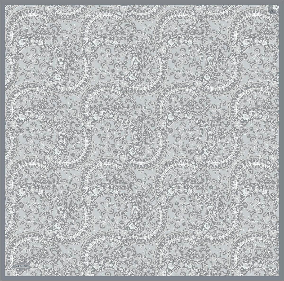 Armine Nostalji İpek Eşarp 9304-02 Gri