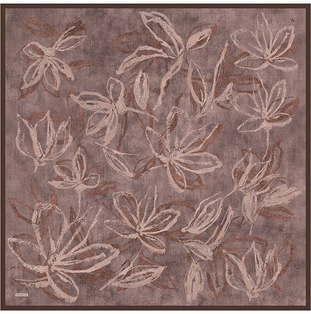 Armine Twill İpek Eşarp 9600-36 Pembe