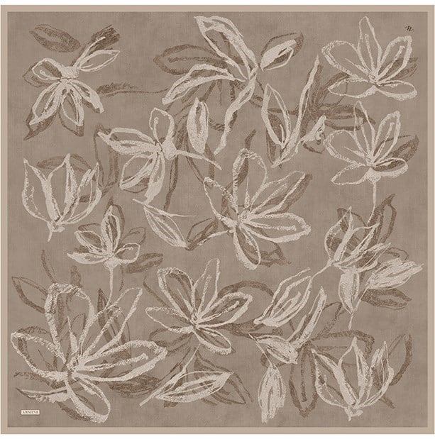 Armine Twill İpek Eşarp 9600-51 Bej