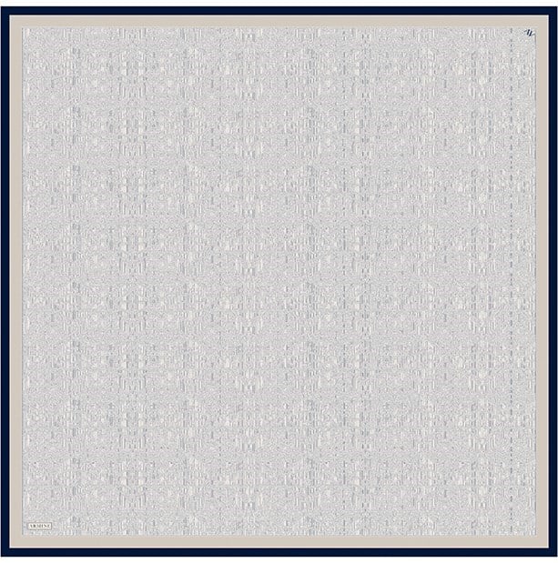 Armine Twill İpek Eşarp 9601-03 Ekru