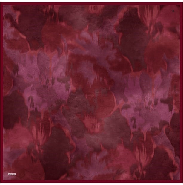 Armine Twill İpek Eşarp 9606-56 Vişne Çürüğü