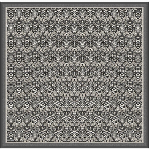 Armine Twill İpek Eşarp 9609-84 Füme
