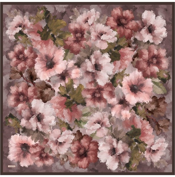 Armine Twill İpek Eşarp 9613-33 Yavru Ağızı