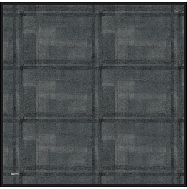 Armine Twill İpek Eşarp 9618-34 Siyah