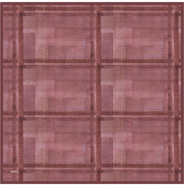 Armine Twill İpek Eşarp 9618-57 Vişne Çürüğü
