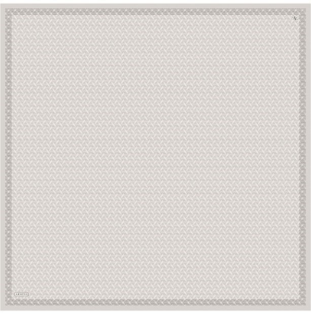 Armine Twill İpek Eşarp 9622-83 Gümüş