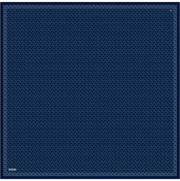 Armine Twill İpek Eşarp 9622-86 Lacivert