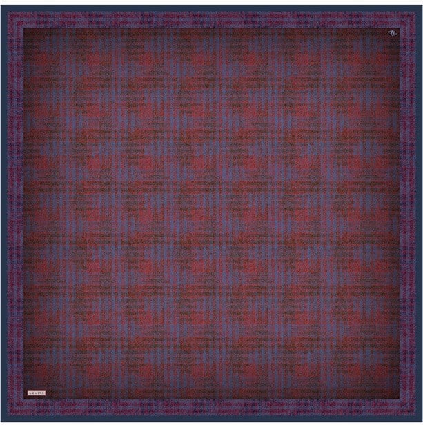 Armine Twill İpek Eşarp 9628-37 Kırmızı