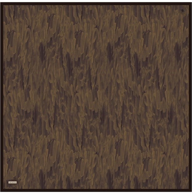 Armine Twill İpek Eşarp 9630-32 Kahvrengi