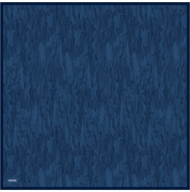 Armine Twill İpek Eşarp 9630-83 Lacivert