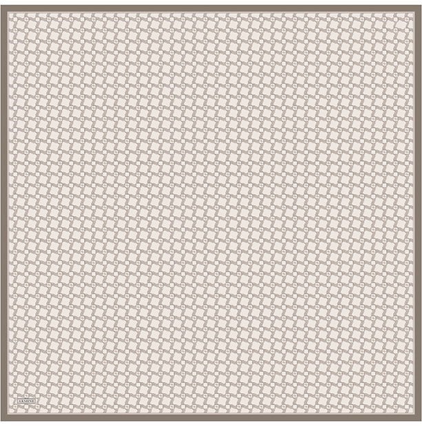 Armine Twill İpek Eşarp 9636-50 Ekru
