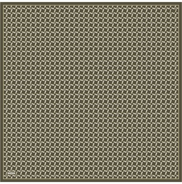 Armine Twill İpek Eşarp 9636-81 Yeşil