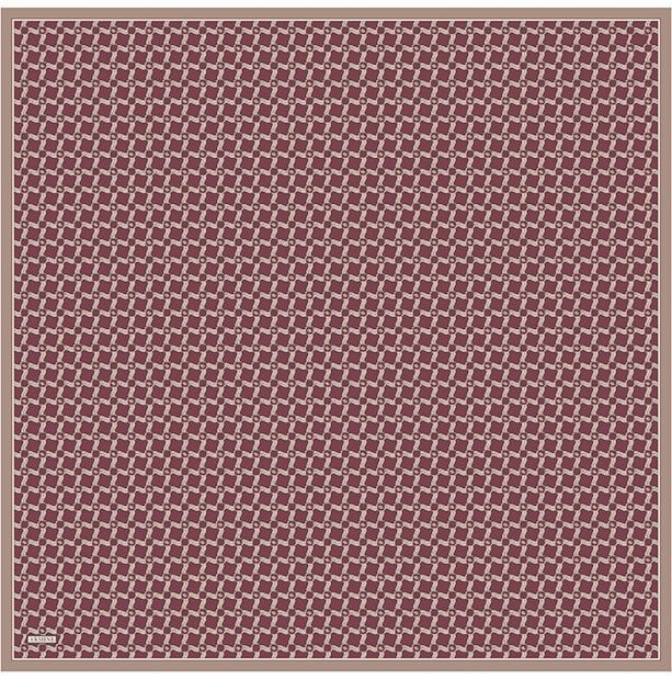 Armine Twill İpek Eşarp 9636-86 Kırmızı