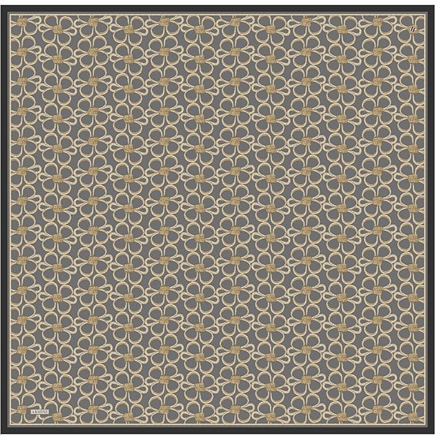 Armine Twill İpek Eşarp 9638-33 Gri