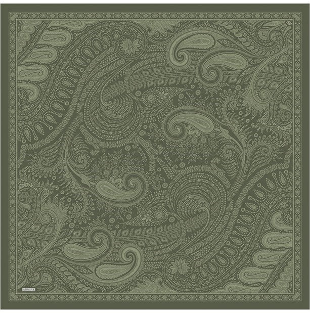Armine Twill İpek Eşarp 9640-32 Yeşil