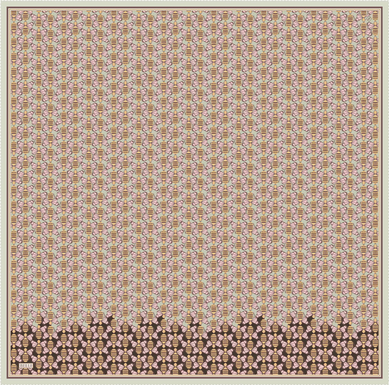 Belli Twill İpek Eşarp 4403-31
