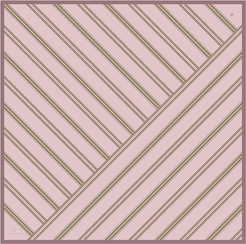 Belli Twill İpek Eşarp 4405-06